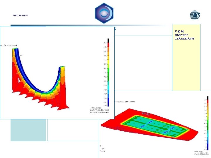 FINCANTIERI F. E. M. thermal calculations STQ QUEBEC FINCANTIERI Double wall pipes 