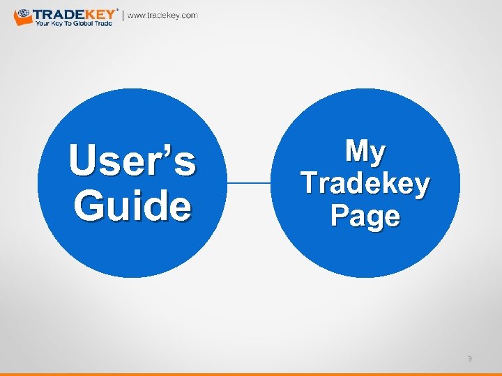User’s Guide My Tradekey Page 3 