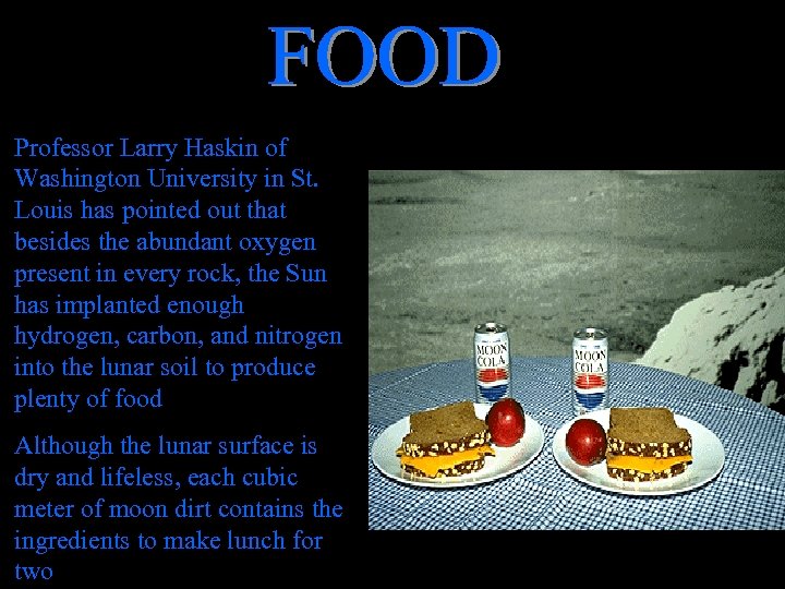 Professor Larry Haskin of Washington University in St. Louis has pointed out that besides