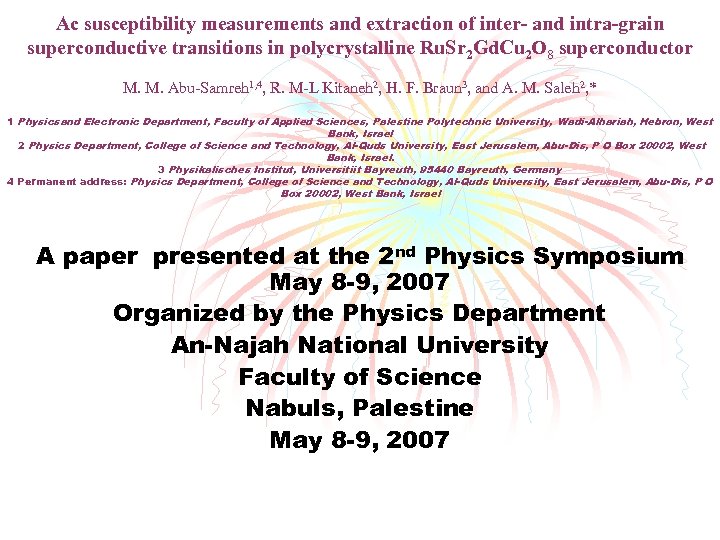 Ac susceptibility measurements and extraction of inter- and intra-grain superconductive transitions in polycrystalline Ru.