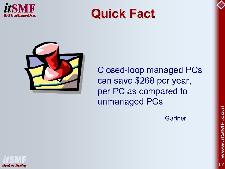Quick Fact Closed-loop managed PCs can save $268 per year, per PC as compared