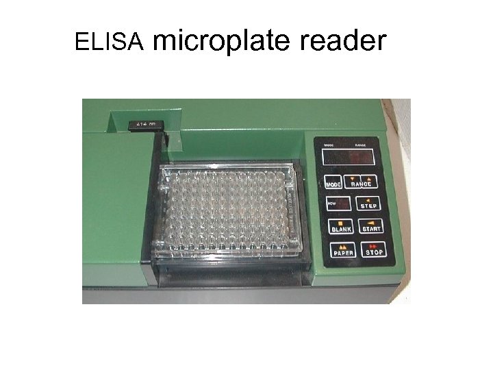ELISA microplate reader 