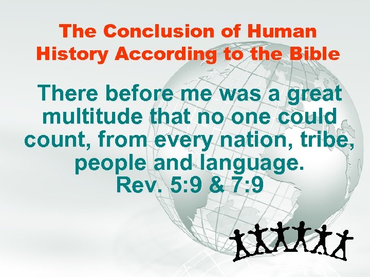 A Free sample background from www. awesomebackgrounds. com Slide 11 The Conclusion of Human