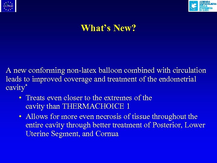 What’s New? A new conforming non-latex balloon combined with circulation leads to improved coverage