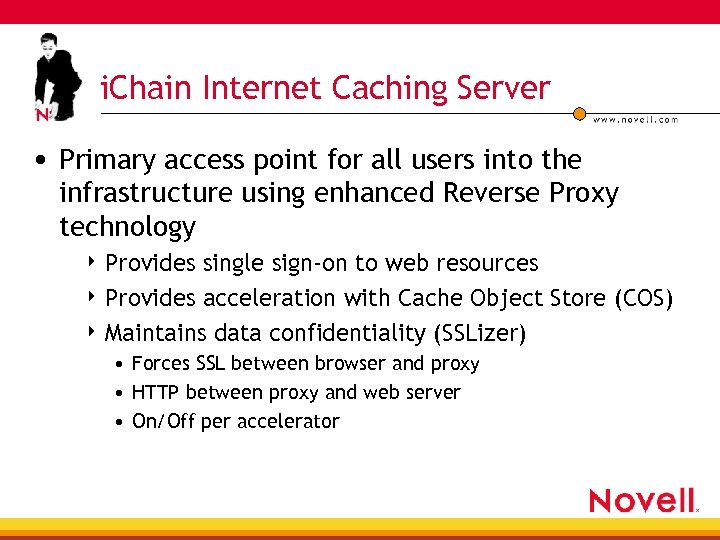 i. Chain Internet Caching Server • Primary access point for all users into the