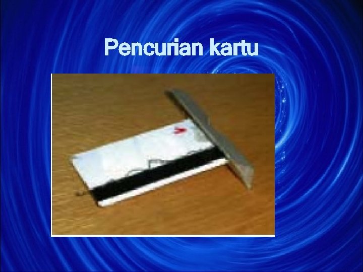 Pencurian kartu 