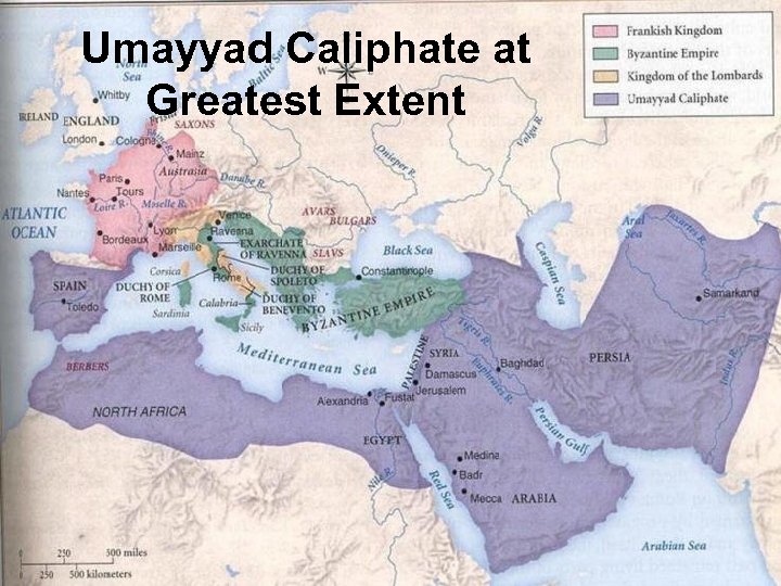 Umayyad Caliphate at Greatest Extent 