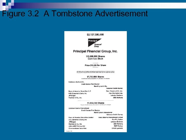 Figure 3. 2 A Tombstone Advertisement 