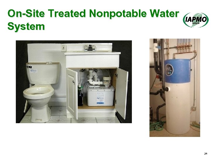 On-Site Treated Nonpotable Water System 24 