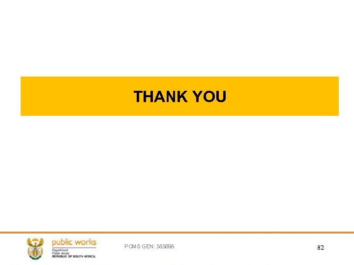 THANK YOU PCMS GEN: 383698 82 