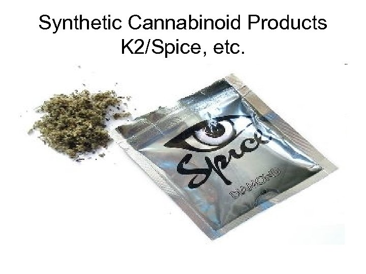 Synthetic Cannabinoid Products K 2/Spice, etc. 