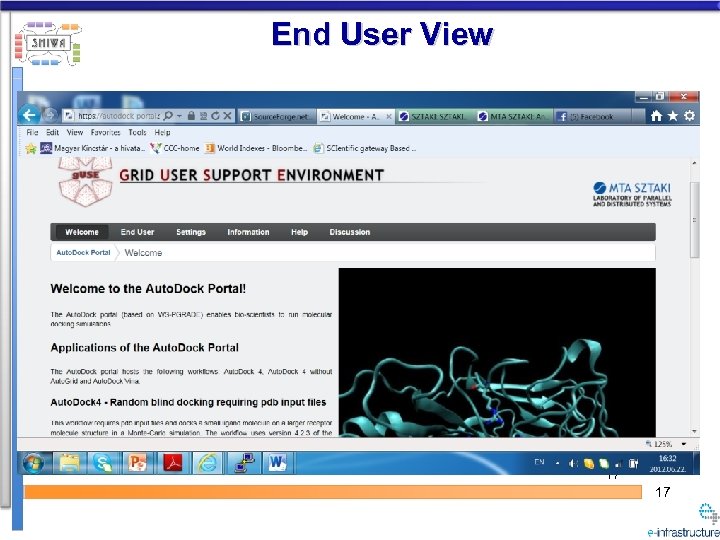End User View 17 17 