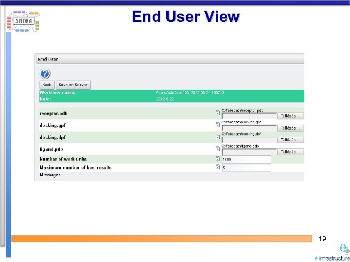 End User View 19 