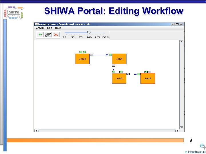 SHIWA Portal: Editing Workflow 8 