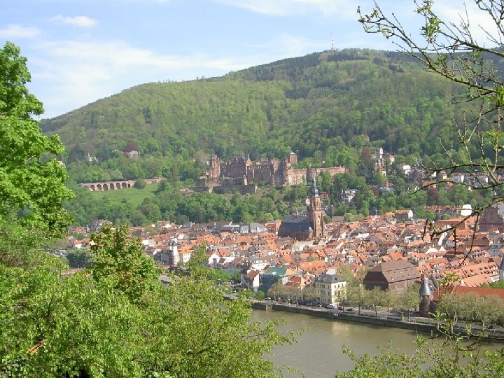 With your family in Heidelberg 