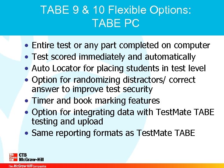 Tests Of Adult Basic Education Workshop Objectives