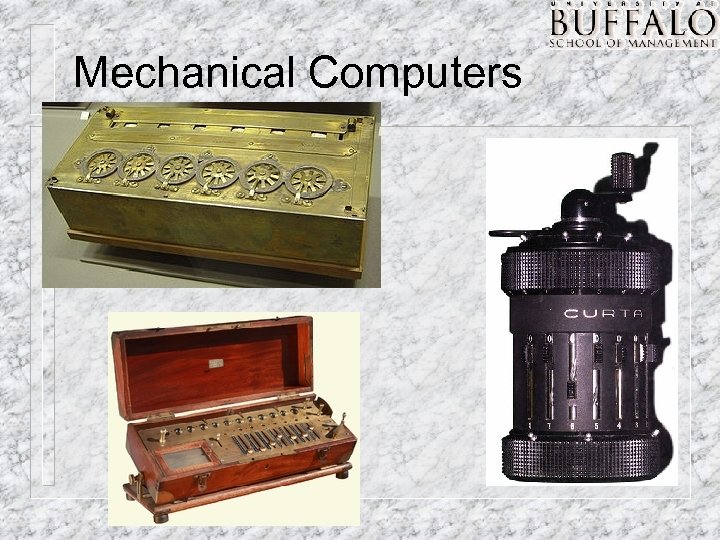 Mechanical Computers 