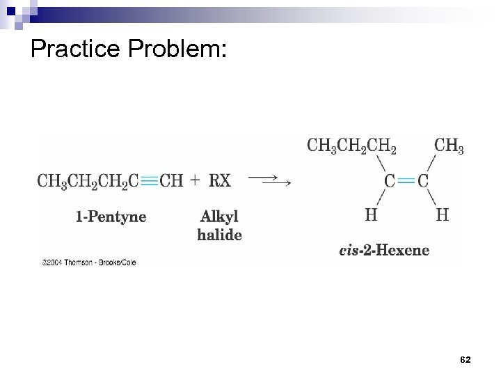 Practice Problem: 62 