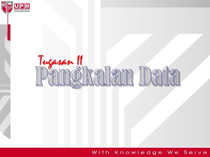 Tugasan II Pangkalan Data 