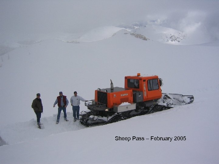 Sheep Pass – February 2005 