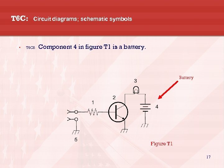 T 6 C: • Circuit diagrams; schematic symbols T 6 C 5 Component 4