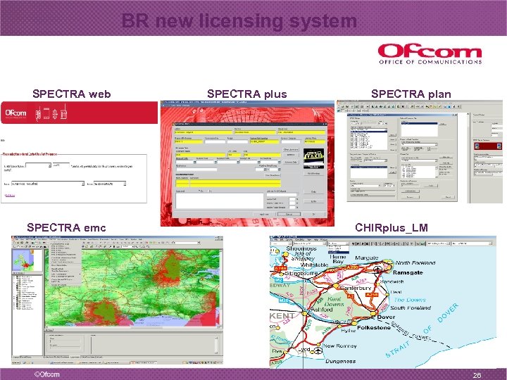 BR new licensing system SPECTRA web SPECTRA emc SPECTRA plus SPECTRA plan CHIRplus_LM 26