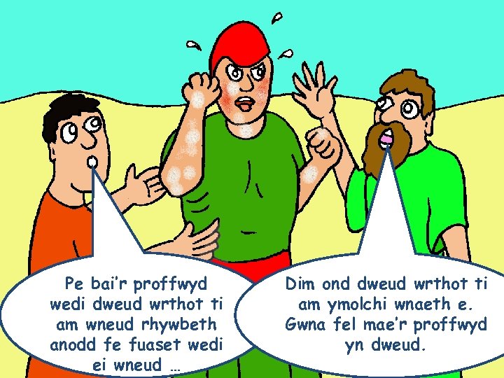Pe bai’r proffwyd wedi dweud wrthot ti am wneud rhywbeth anodd fe fuaset wedi