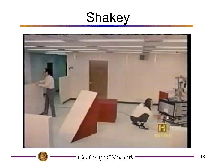 Shakey City College of New York 18 