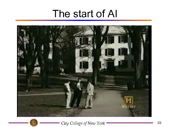 The start of AI City College of New York 33 