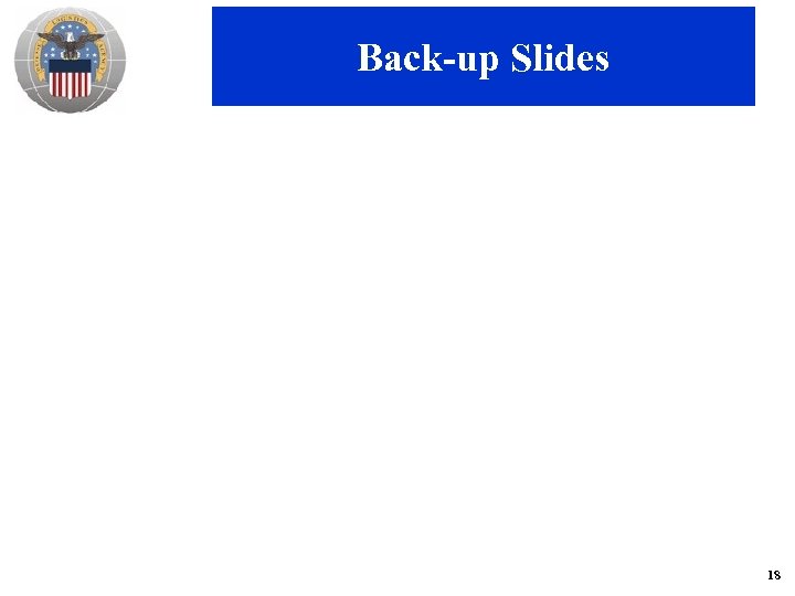 Back-up Slides 18 
