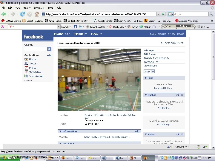 EDU 2 EXP Exercise & Performance 
