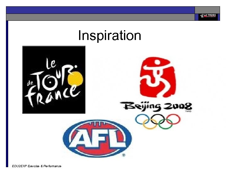 Inspiration EDU 2 EXP Exercise & Performance 