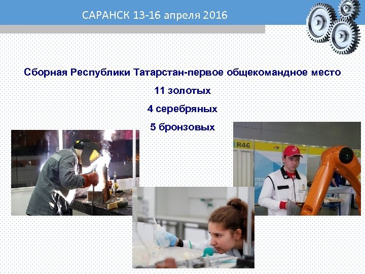 САРАНСК 13 -16 апреля 2016 Сборная Республики Татарстан-первое общекомандное место 11 золотых 4 серебряных