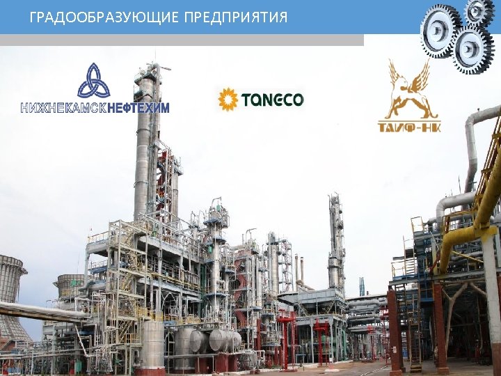 ГРАДООБРАЗУЮЩИЕ ПРЕДПРИЯТИЯ 