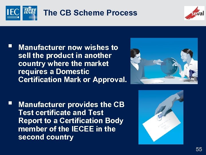 The CB Scheme Process § Manufacturer now wishes to sell the product in another