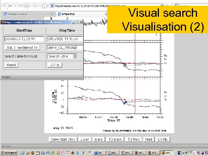 Visual search Visualisation (2) 