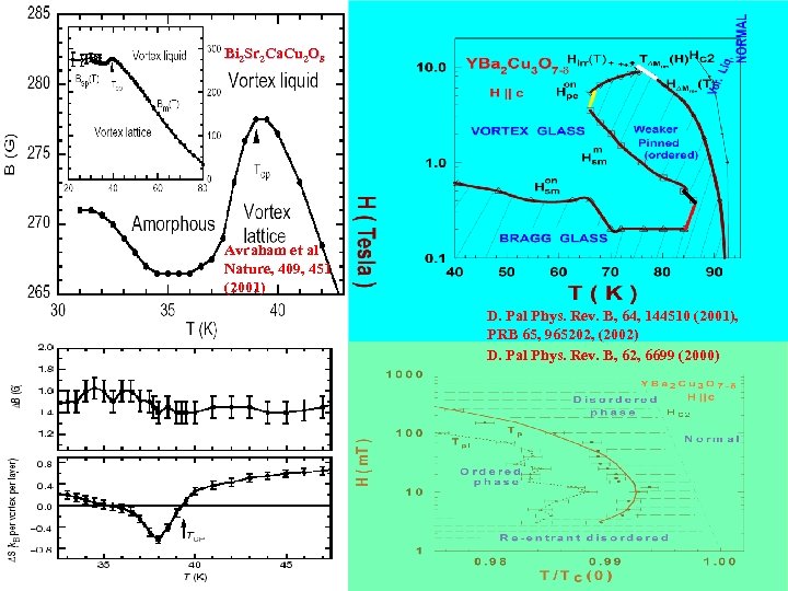 Bi 2 Sr 2 Ca. Cu 2 O 8 Avraham et al Nature, 409,