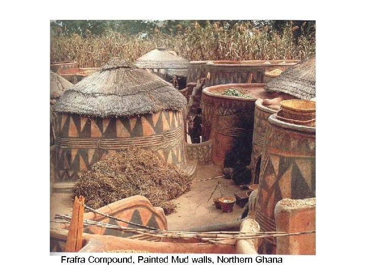 Frafra Compound, Painted Mud walls, Northern Ghana 