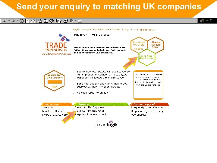 Send your enquiry to matching UK companies 