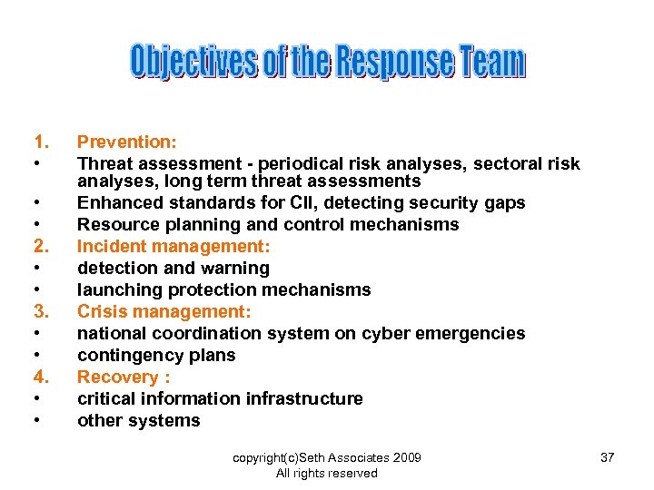 1. • • • 2. • • 3. • • 4. • • Prevention: