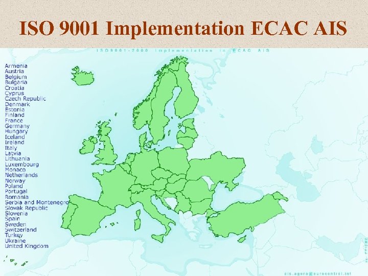 ISO 9001 Implementation ECAC AIS 