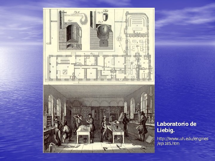 Laboratorio de Liebig. http: //www. uh. edu/engines /epi 185. htm 