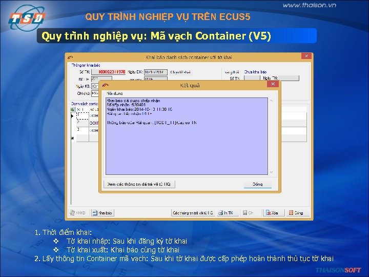 QUY TRÌNH NGHIỆP VỤ TRÊN ECUS 5 Quy tri nh nghiệp vụ: Mã vạch