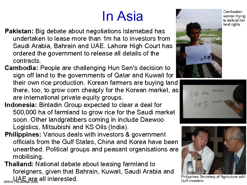 In Asia Pakistan: Big debate about negotiations Islamabad has undertaken to lease more than