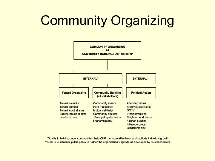 Community Organizing 