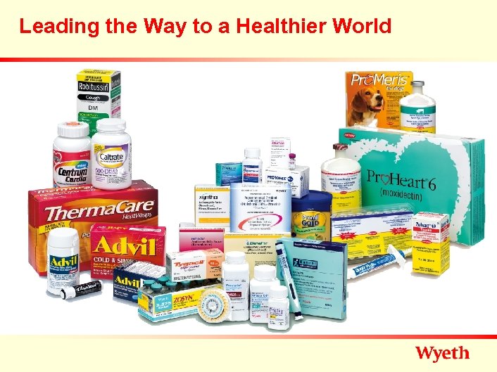 Leading the Way to a Healthier World 