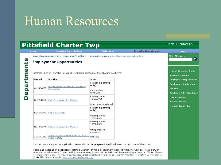 Human Resources 