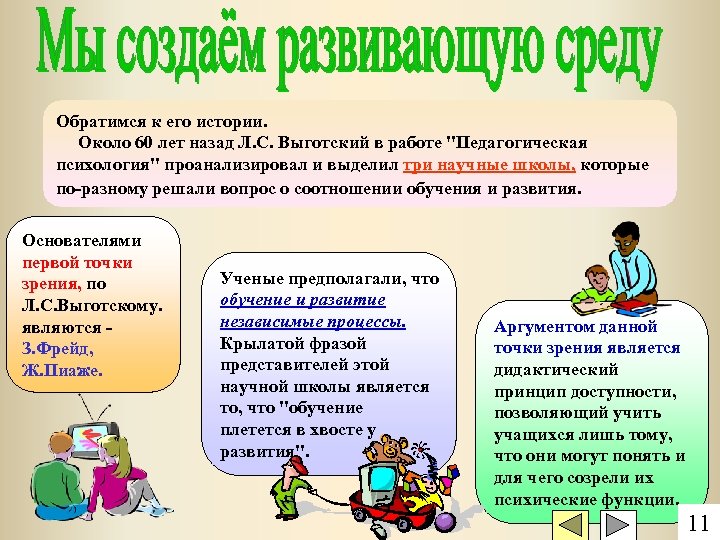 Обратимся к его истории. Около 60 лет назад Л. С. Выготский в работе 