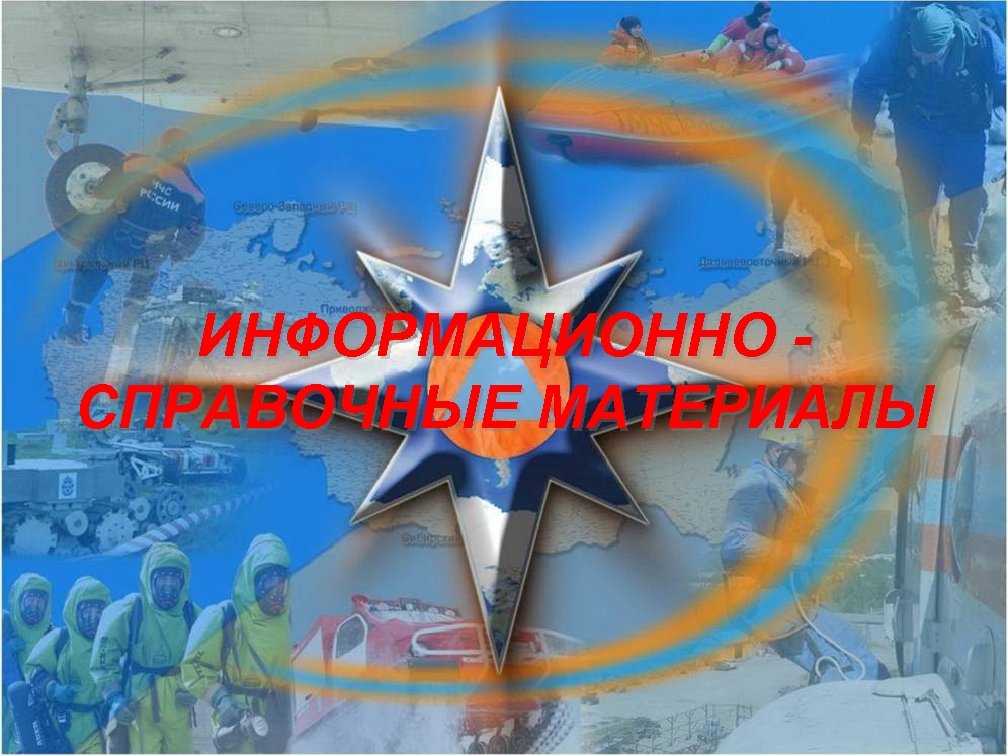 ИНФОРМАЦИОННО СПРАВОЧНЫЕ МАТЕРИАЛЫ 