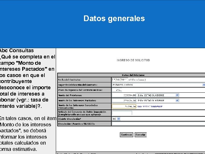 Abc Consultas ¿Qué se completa en el campo 